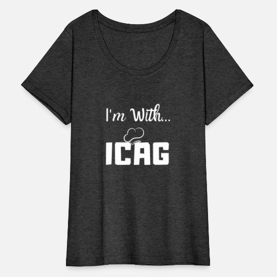I'm With ICAG, Iron Chef Alex Guarnaschelli' Women's Plus Size T-Shirt |  Spreadshirt